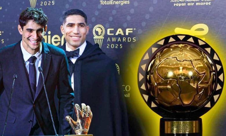 Hakimi meilleur joueur africain et Bounou meilleur gardien de l’année 2025