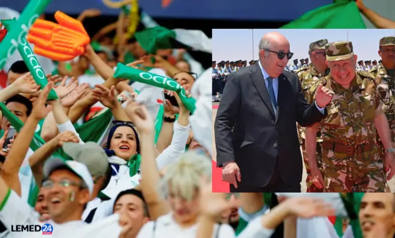 من تشجيع المنتخب إلى تمجيد العسكر: كيف شوّهت شعارات تبون صورة الجزائر في شوارع المغرب