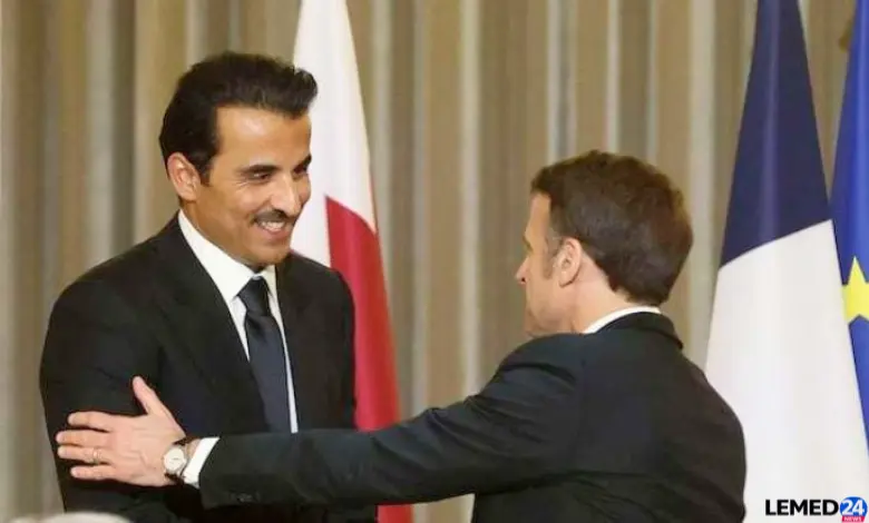أمير قطر يبحث مع ماكرون الملف الإيراني وتداعياته الإقليمية في ظل تصعيد أمريكي وتوترات مستمرة في غزة ولبنان