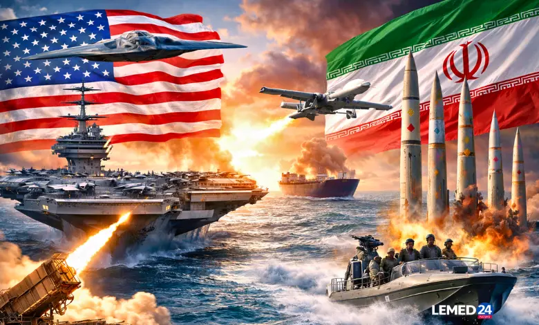 الولايات المتحدة وإيران… استعراض قوة أم تمهيد لمواجهة؟