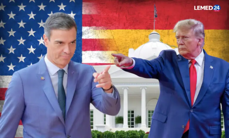 تصعيد غير مسبوق بين واشنطن ومدريد.. ترامب يهدد بقطع جميع العلاقات التجارية مع إسبانيا