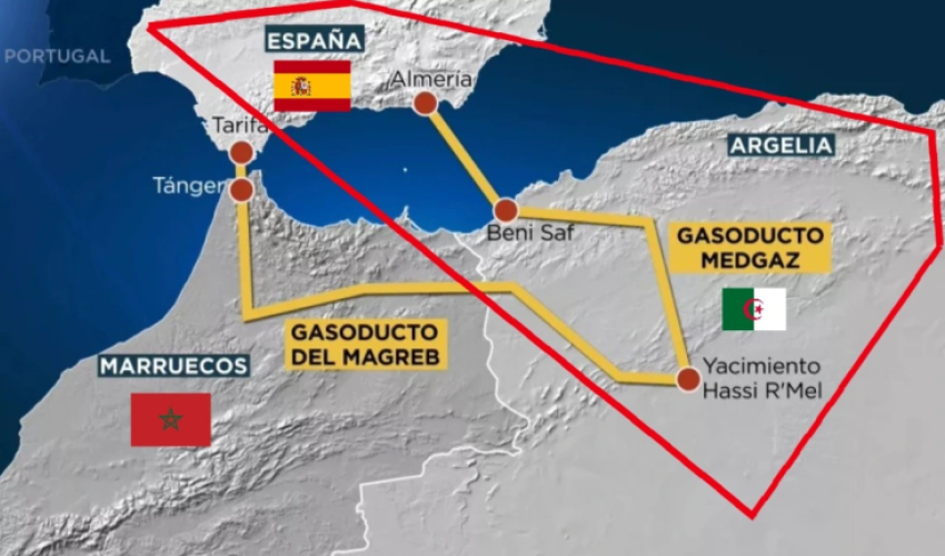 أنابيب الغاز: الغرفة المغلقة الجزائرية التي ألغت مخرج الطوارئ