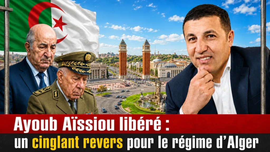 Ayoub Aïssiou libéré : un cinglant revers pour le régime d’Alger